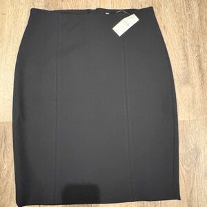 LOFT Classic Black pencil skirt size 2 brand new with tags